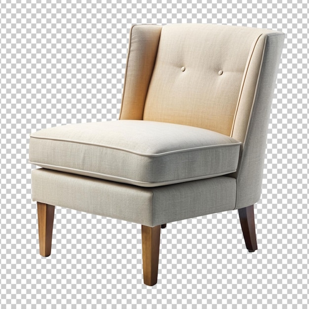 slipper chair isolated