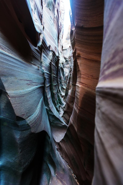 Slot canyon in Grand Staircase Escalante National park, Utah