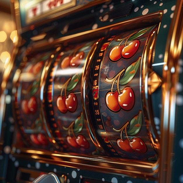 a slot machine with apples on it and the words apples on it