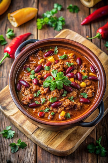 Slow cooker chili con carne