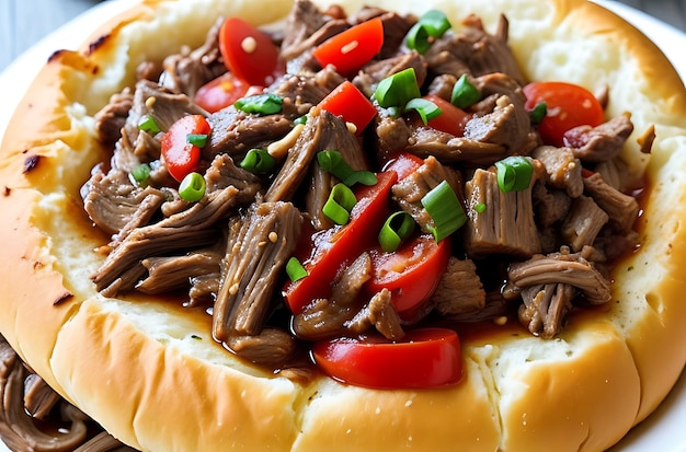 SlowCooker Italian Beef Sandwiches