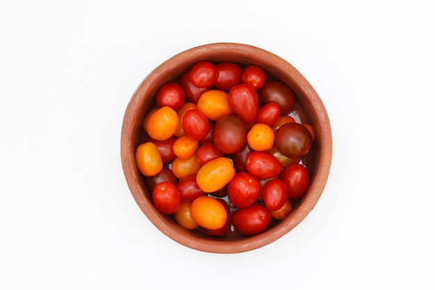 A small bowl of cherry tomatoes from the garden of eden.