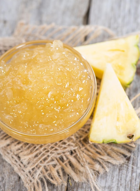 Small bowl with Pineapple Jam