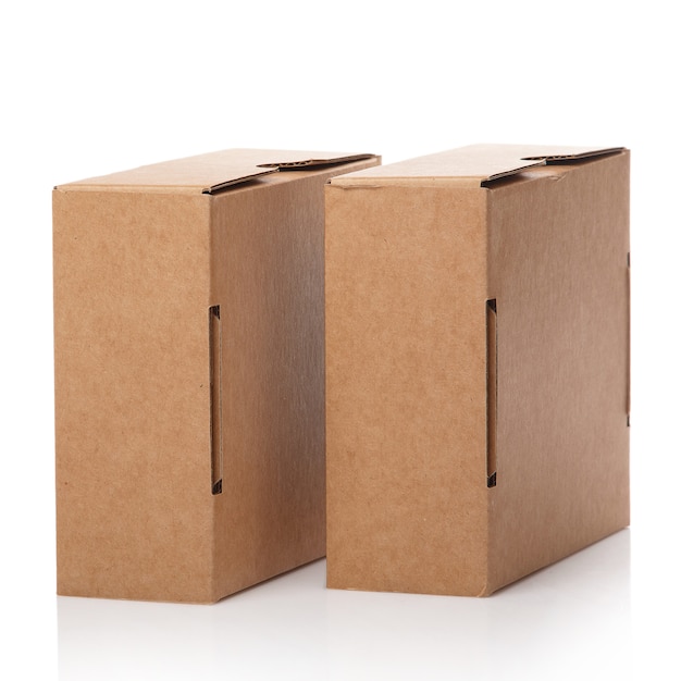 Small cardboard boxes