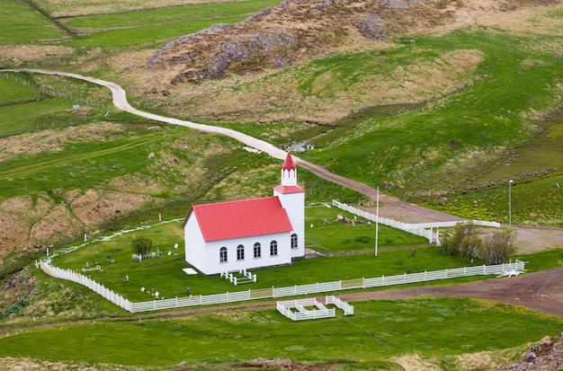 Small Church In Iceland