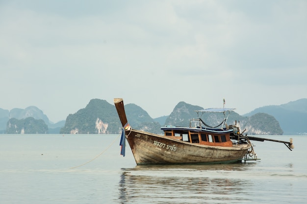 Small Fishing Boats in Thailand