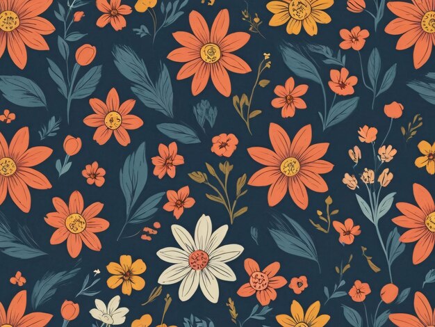 Small flower pattern