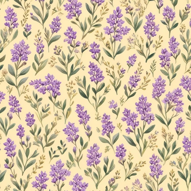 small flowers pattern design