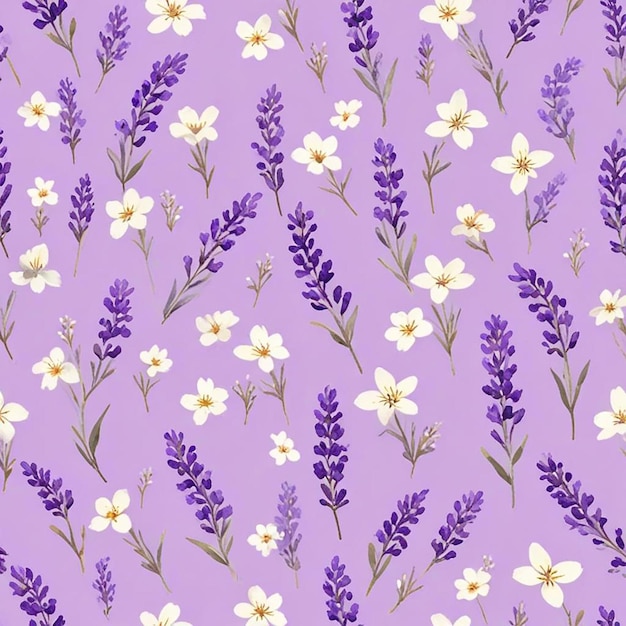 small flowers pattern design