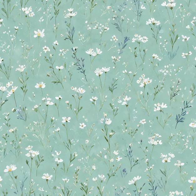 small flowers pattern design