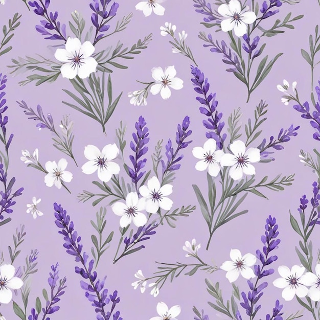 small flowers pattern design