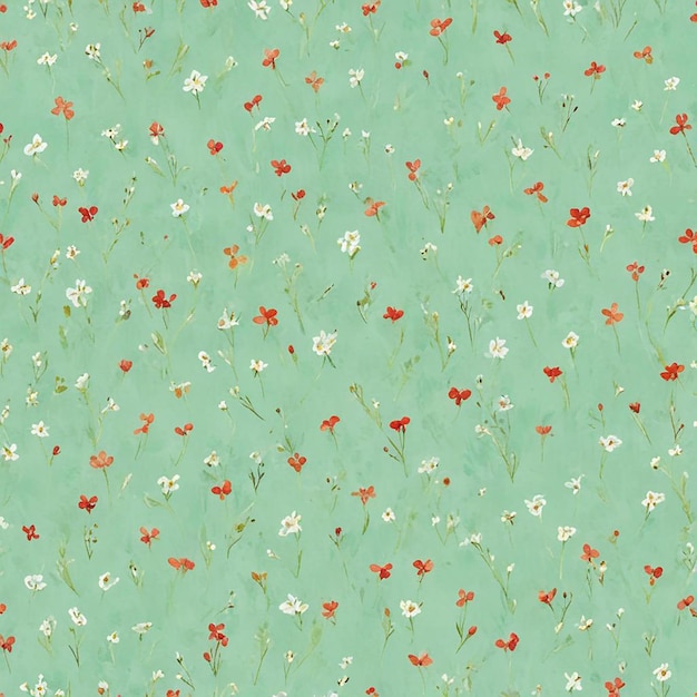 small flowers pattern design