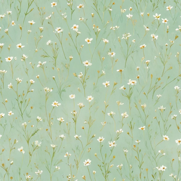 small flowers pattern design