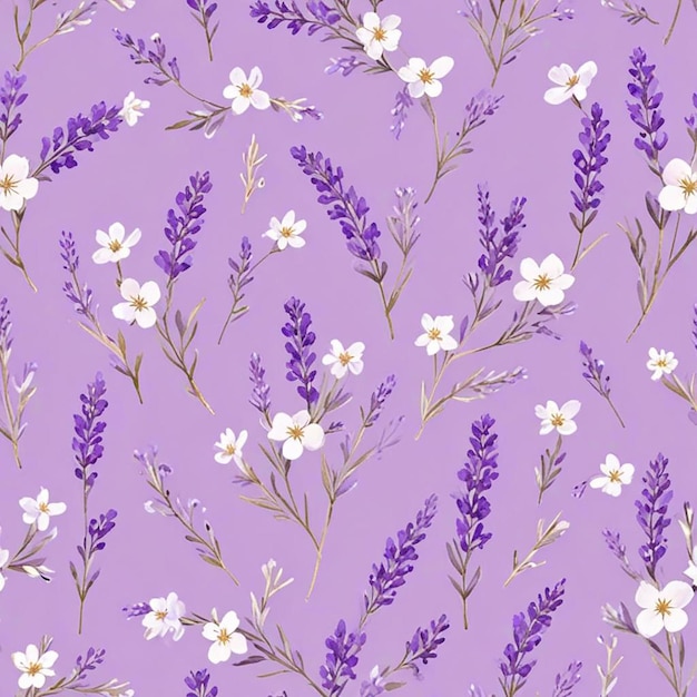 small flowers pattern design