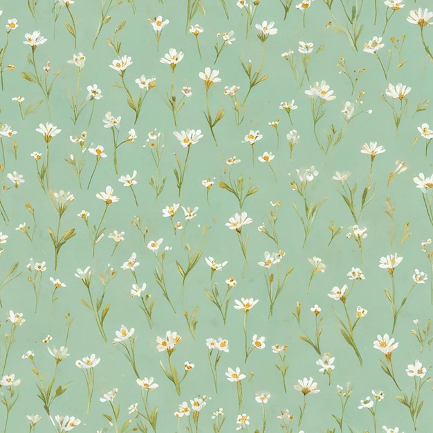 small flowers pattern design