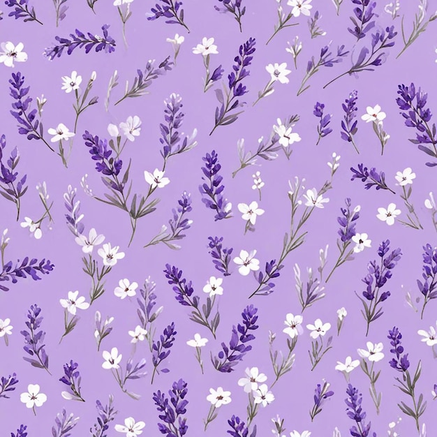 small flowers pattern design