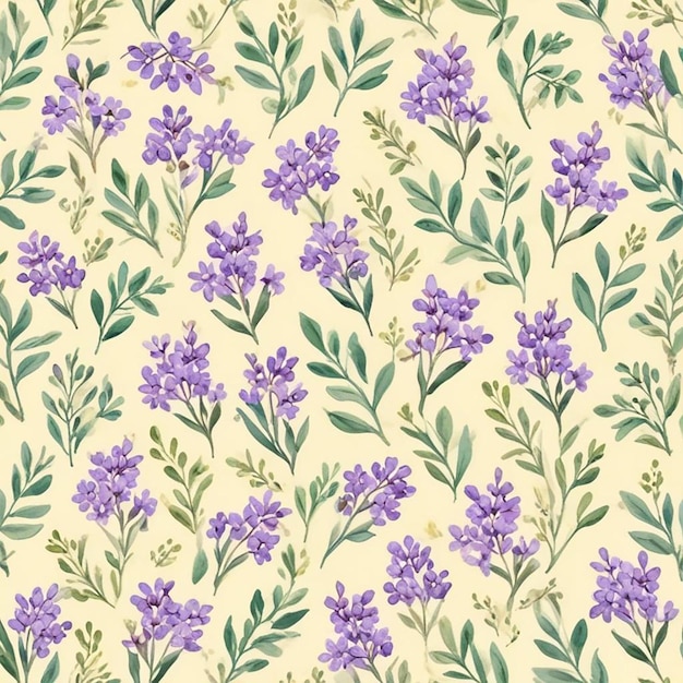 small flowers pattern design