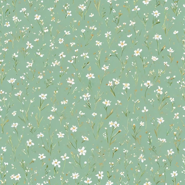 small flowers pattern design