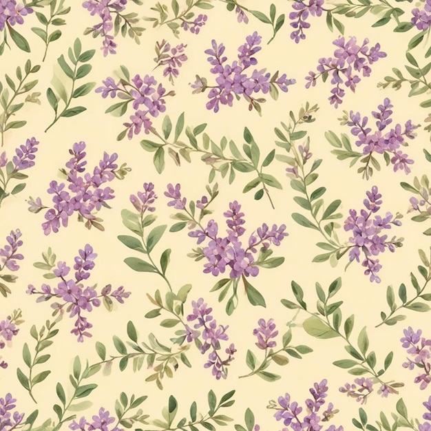 small flowers pattern design