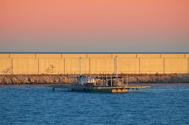 Small marine mussel production in the mediterranean sea