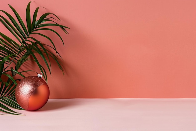 Photo a small red potted plant sits next to a potted plant