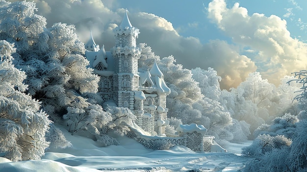 Small Snow Castle