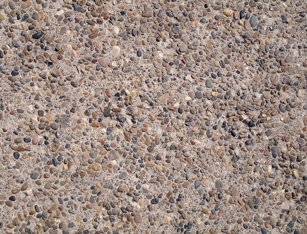 Small stones textured surface