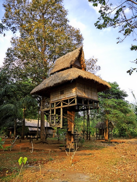 The small village on south Laos