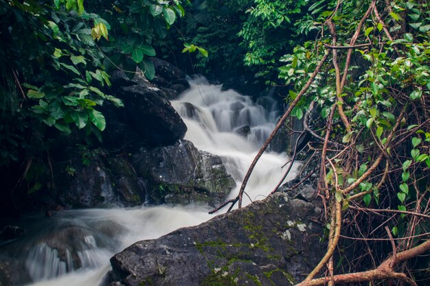 A small waterfall at the foot of Mount Paro Aceh Besar