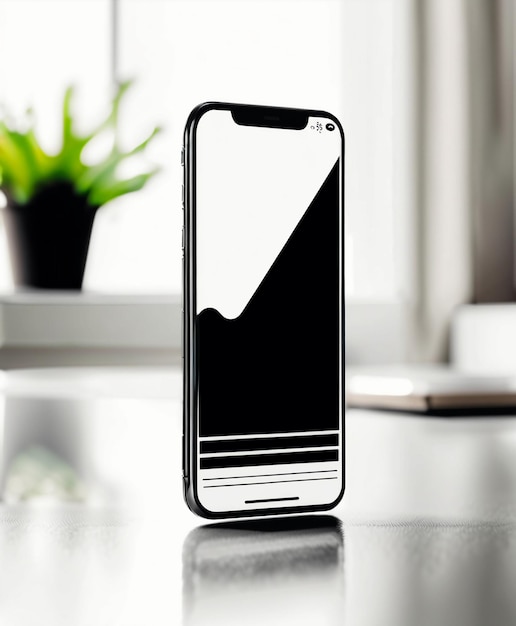 Smart apple iphone Tempered glass mockups 3D rendering wallpaper background hd