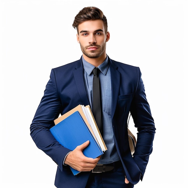 Smart handsome young businessmen wearing Stylish Suit