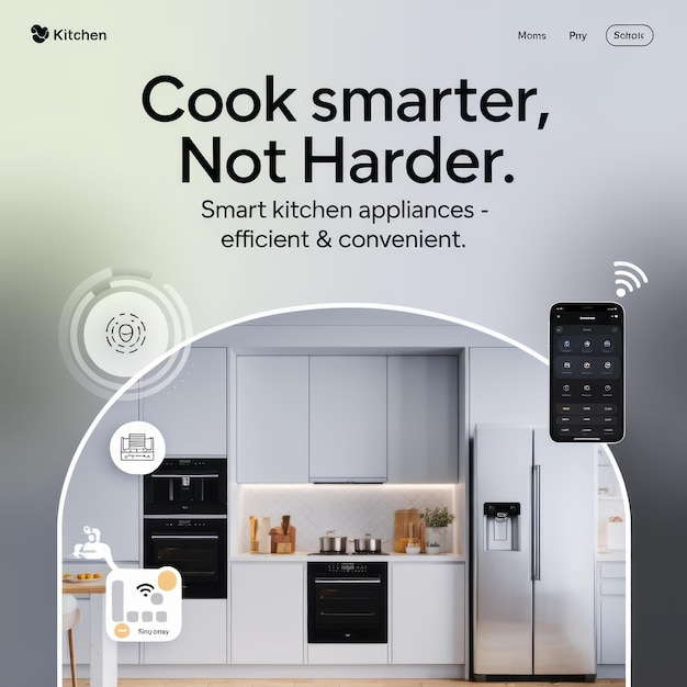 Smart home appliances social media design for efficient and convenient living