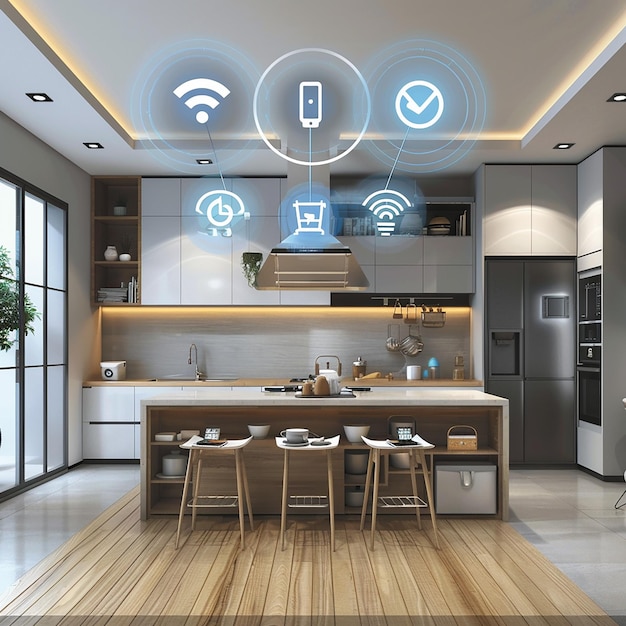 Smart Home Automation with Connected Devices