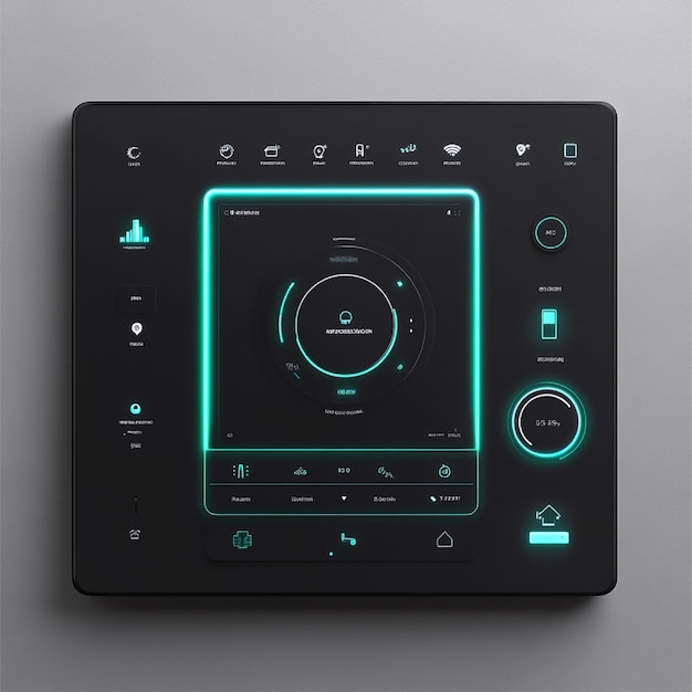 Smart home control panel with adaptive settings based on user habits and routines