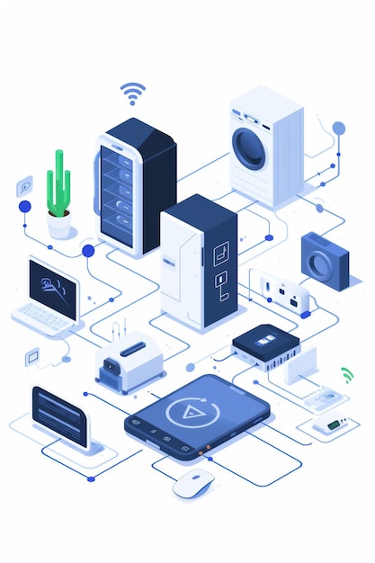 Smart Home Devices Connected