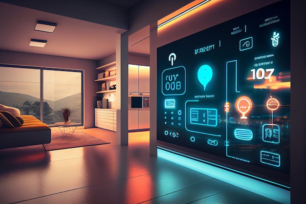 Smart Home Interface With Augmented Realty of IOT Object Interior Design