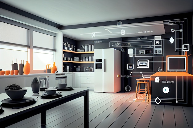 Smart Home Interface With Augmented Realty of IOT Object Interior Design