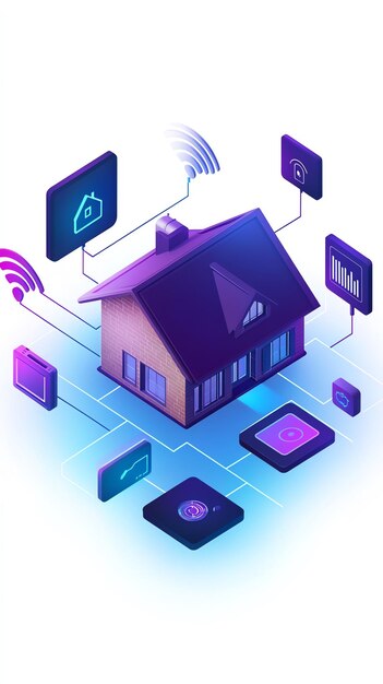 Photo smart home technology connected devices