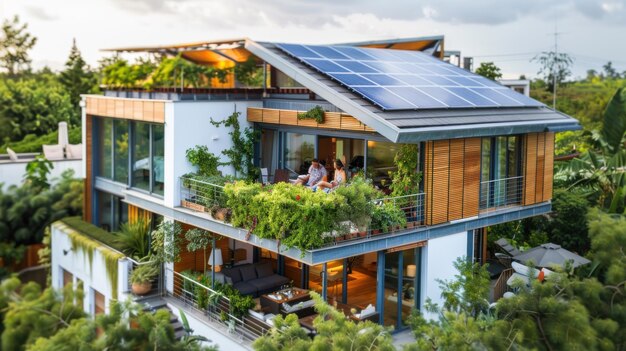 Photo smart homes and ecofriendly architecture