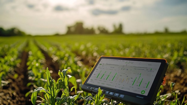 Smart irrigation computer in the field