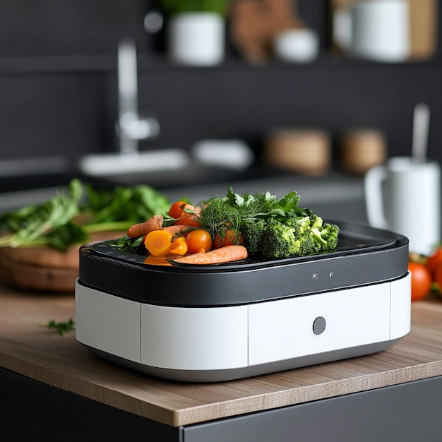 Smart kitchen gadget for healthy cooking