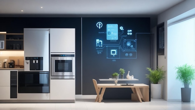 Smart Living IoTenabled Smart Home with Automation Generated using AI Technology