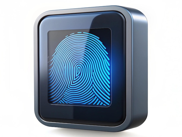 smart locks and security concepts cyber thought biometric concepts phone and laptop security concept