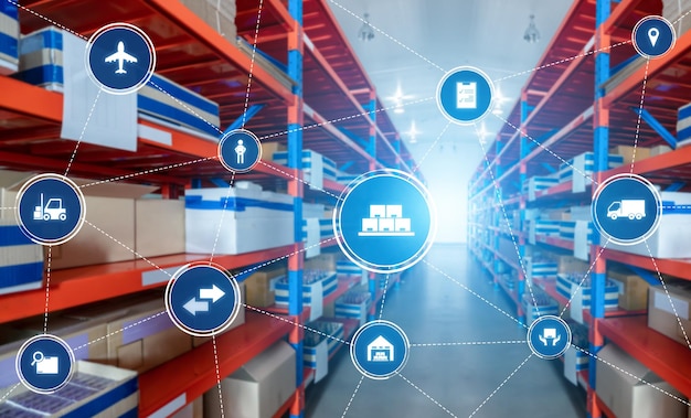 Smart warehouse management system with innovative internet of things technology