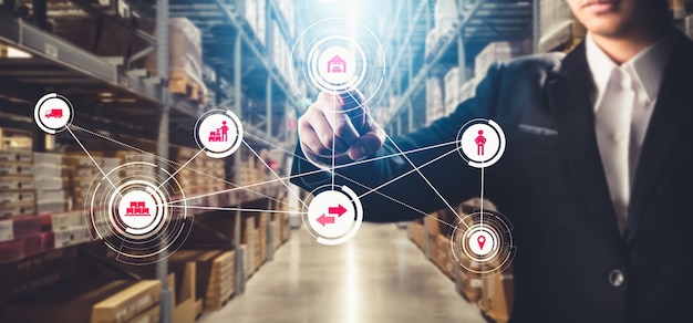 Smart warehouse management system with innovative internet of things technology