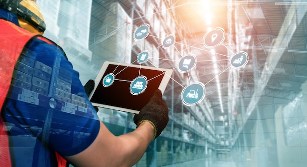 Smart warehouse management system with innovative internet of things technology