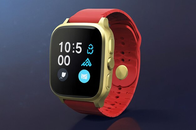 A Smart Watch that Says Mock Up on It