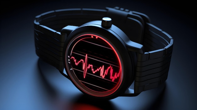 Smart watch with cardiogram