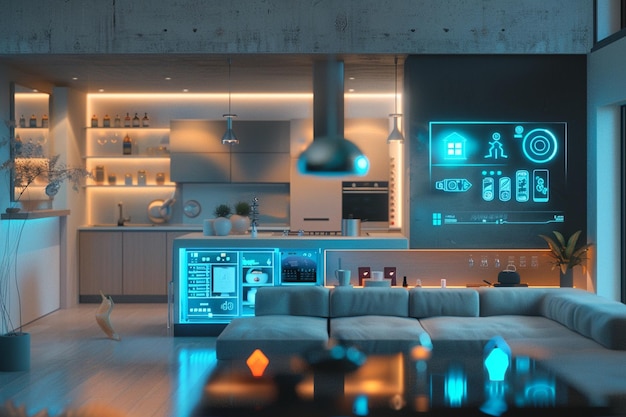 Smartphone controlled smart home gadgets