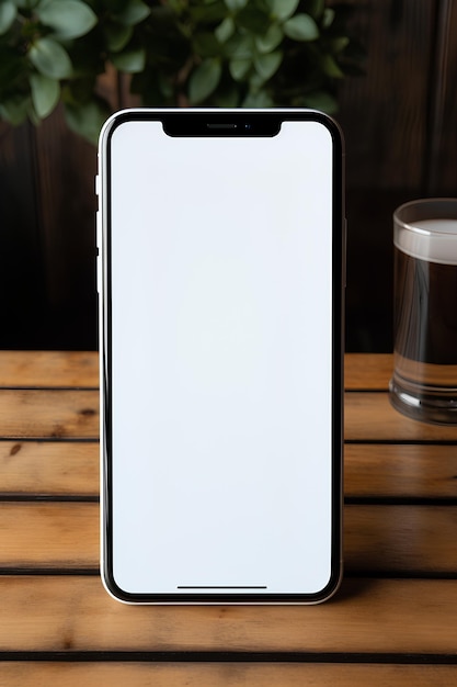 Smartphone display mockup for creative professionals